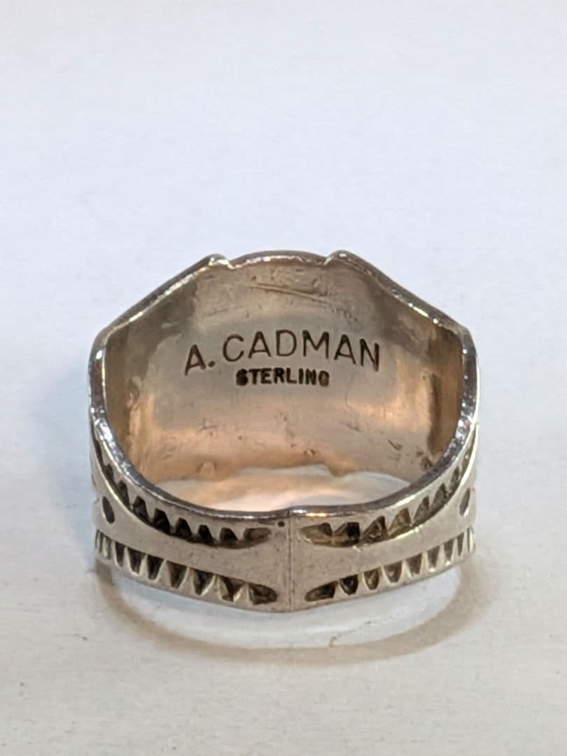 インディアンジュエリー　アンディーキャドマン　スタンプワークリング