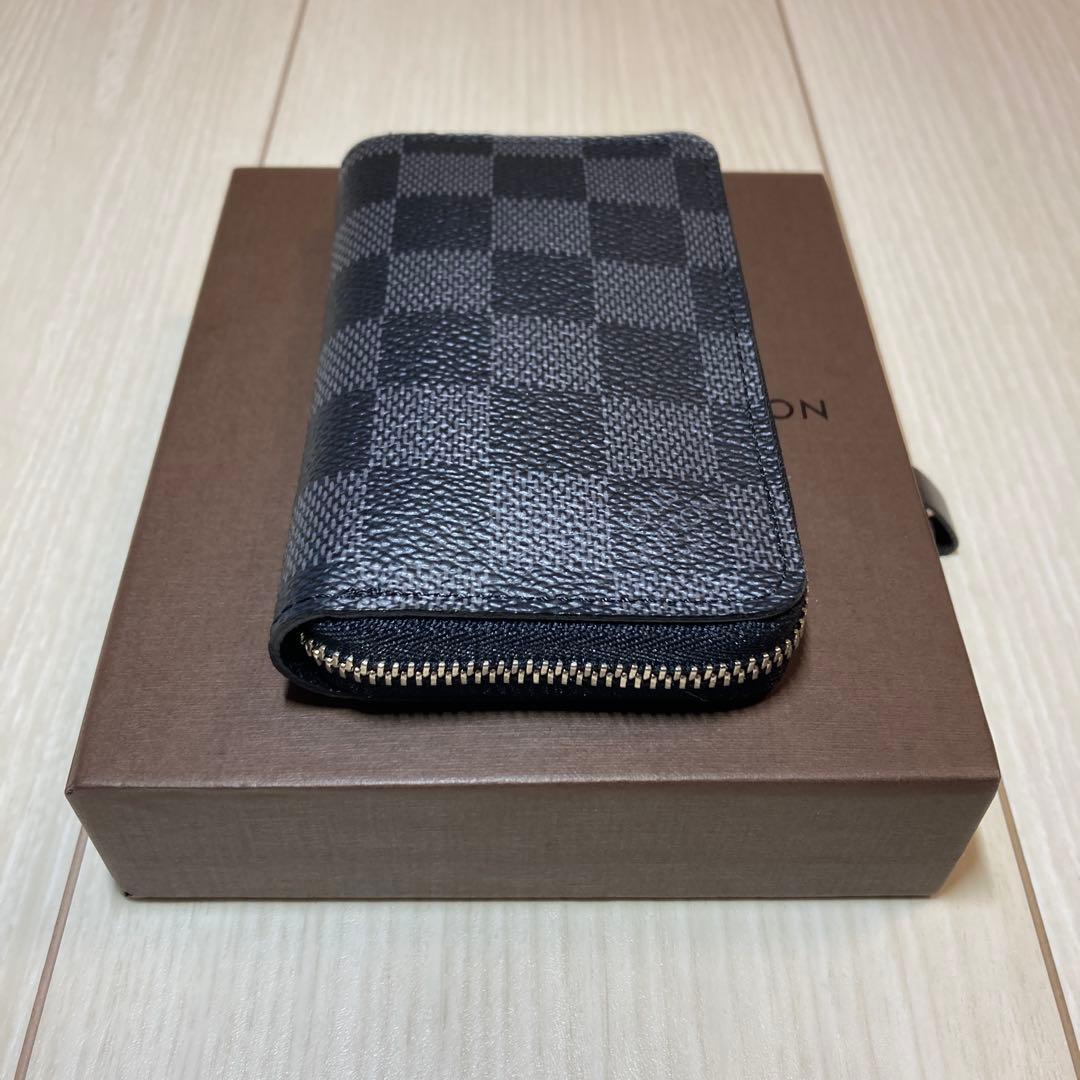 ルイヴィトン ジッピー パース N63076 ダミエグラフィット
