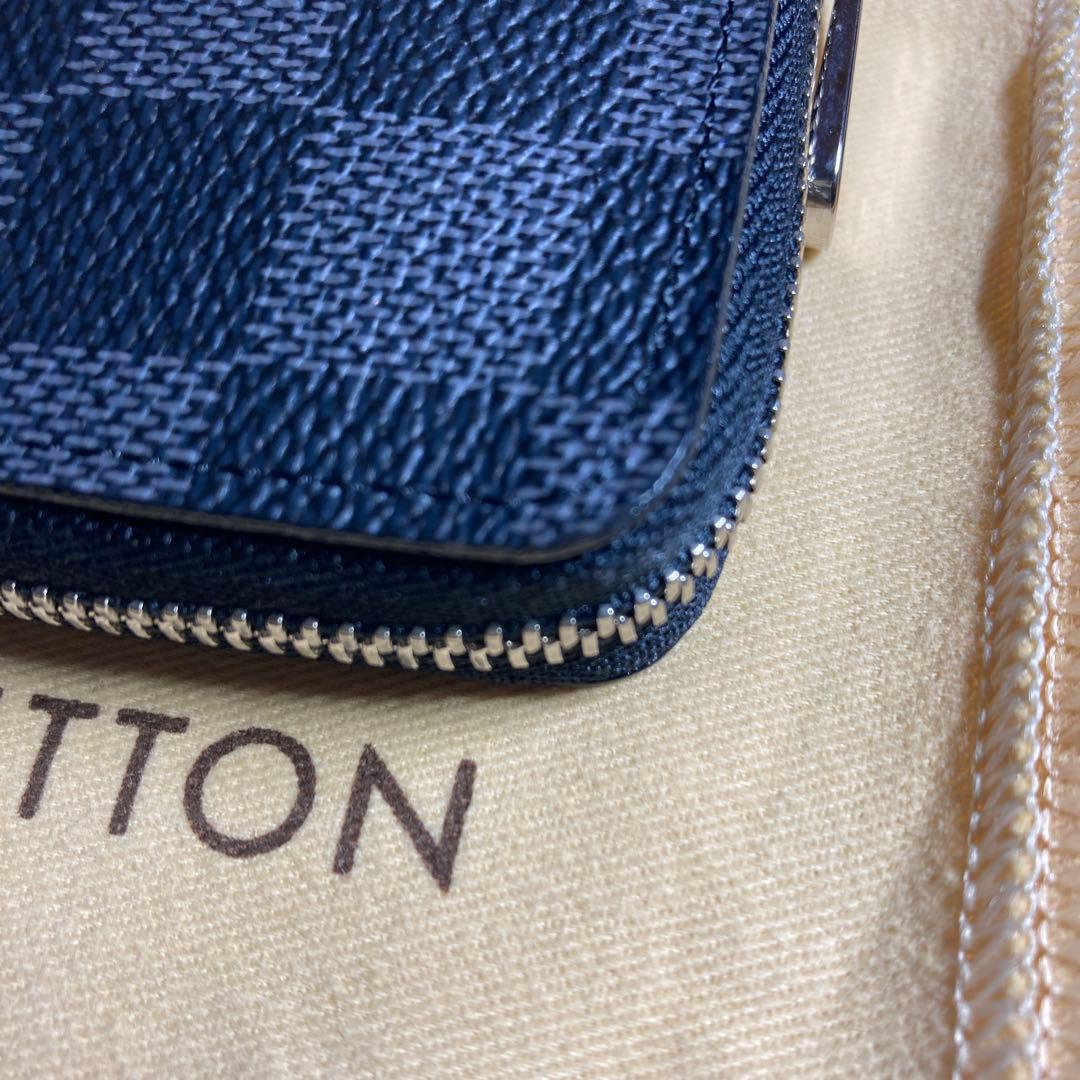 ルイヴィトン ジッピー パース N63076 ダミエグラフィット