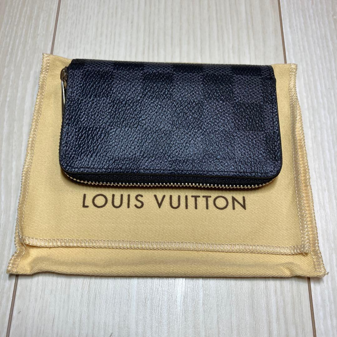 ルイヴィトン ジッピー パース N63076 ダミエグラフィット