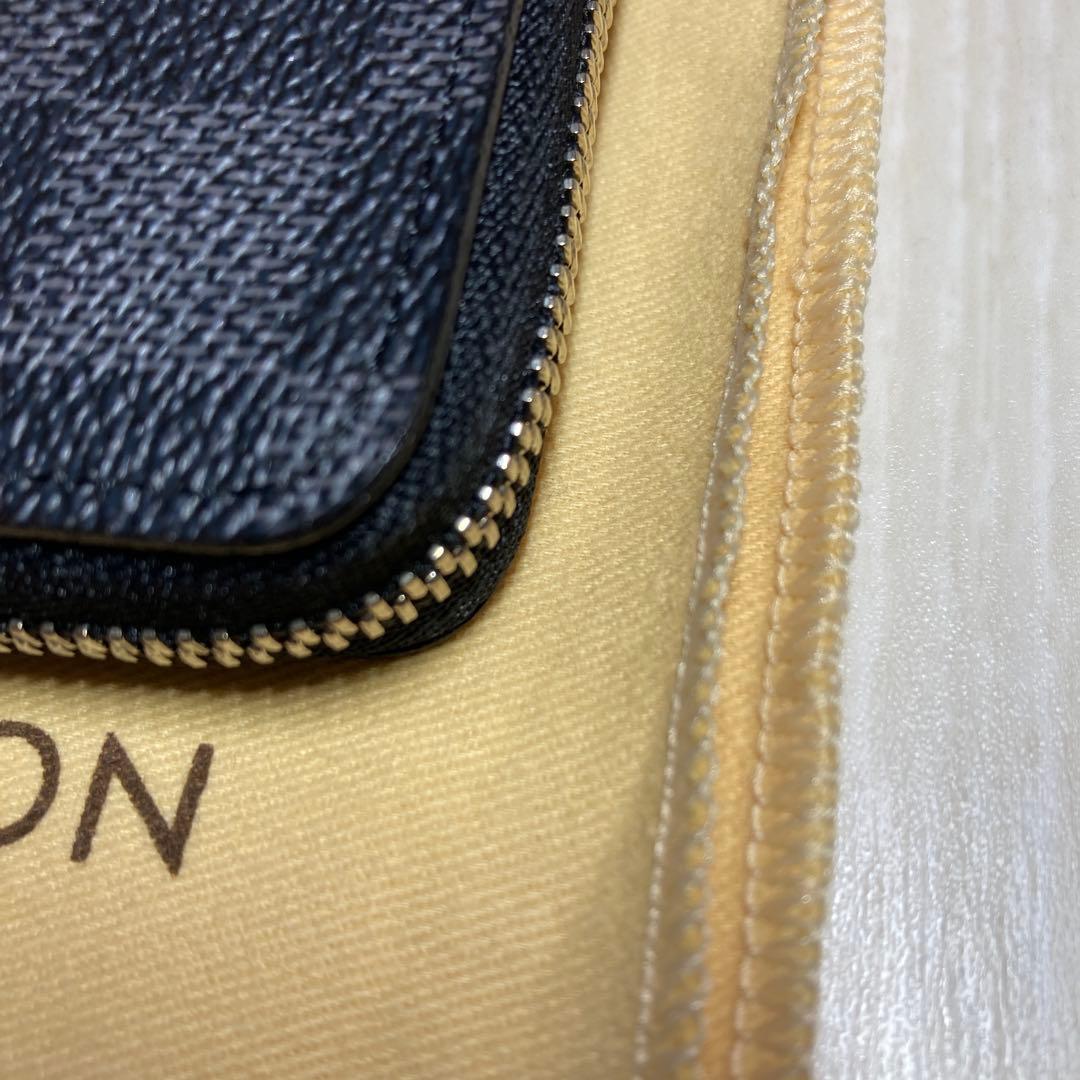 ルイヴィトン ジッピー パース N63076 ダミエグラフィット