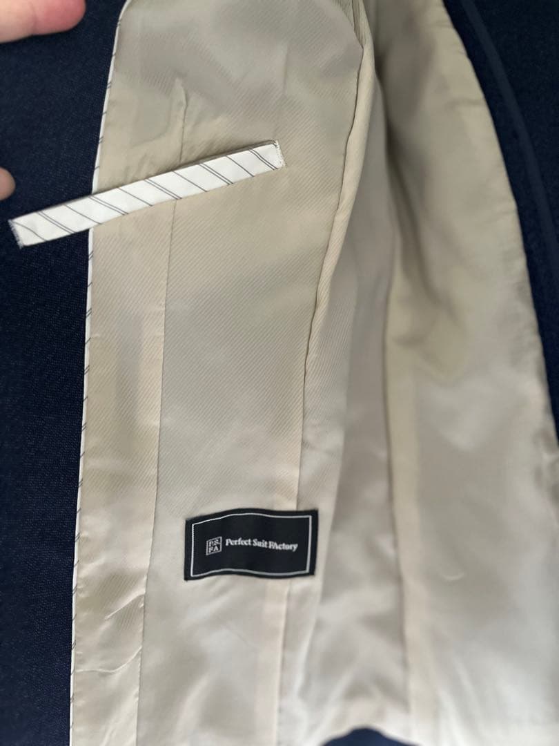 THE SUIT COMPANYネイビー ビジネススーツ パンツセット