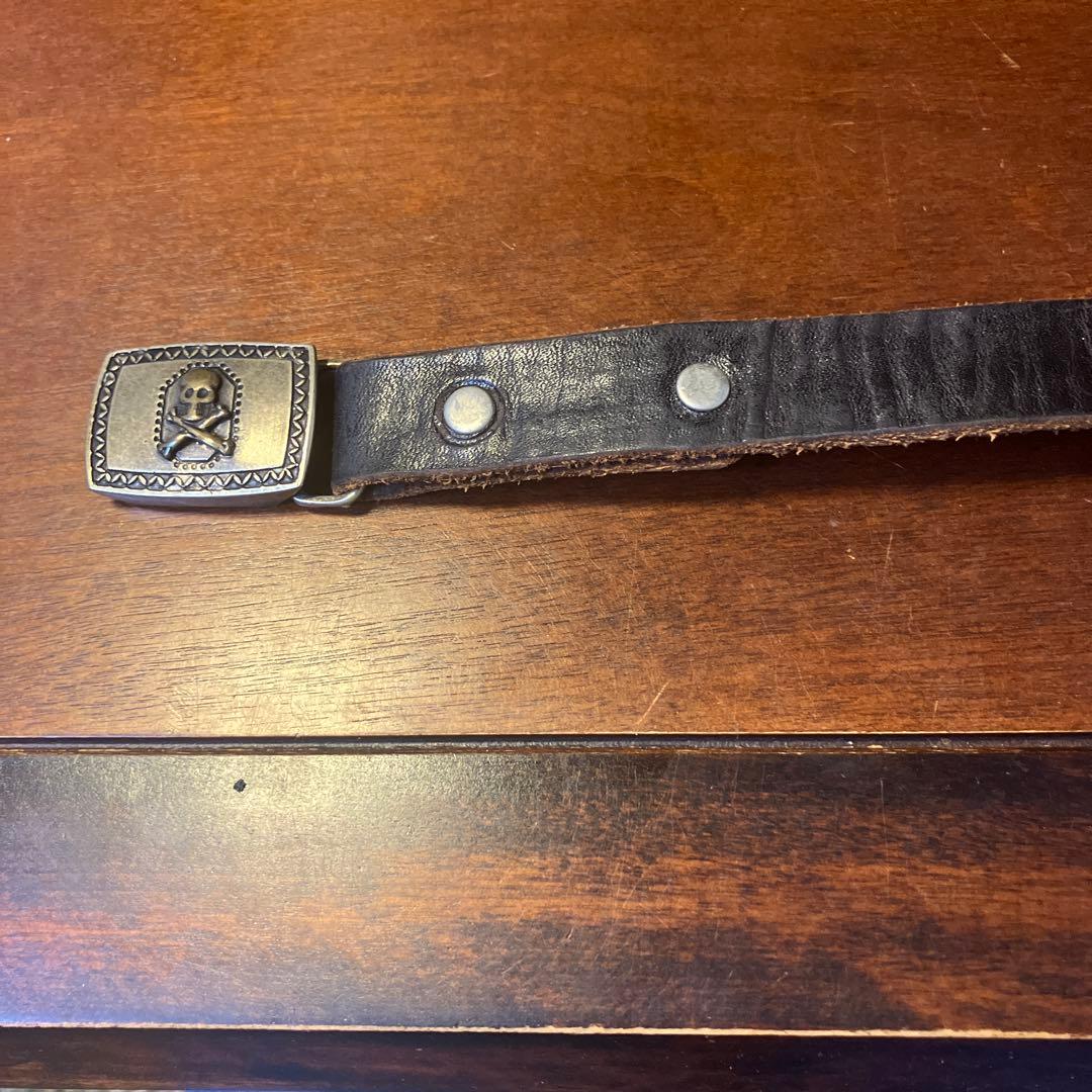 y*o様 HTC ナローベルト　ブラック　スカルバックル　34