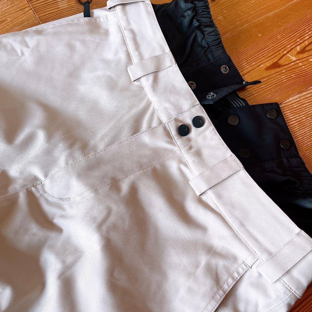 ROME SDS ローム スノーボードウエア ワイドバギーパンツ アイボリーS