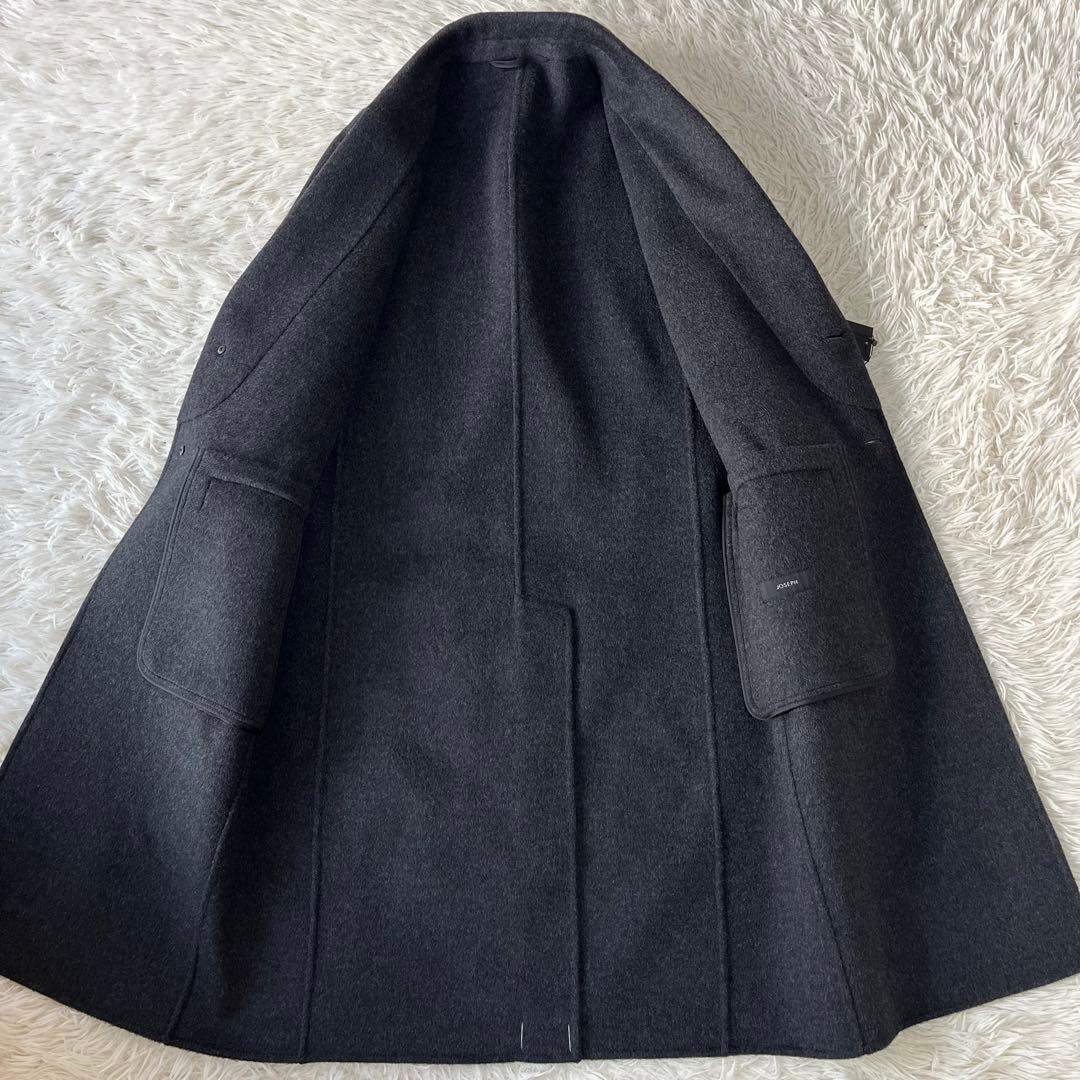 【新品未使用】ジョゼフ　ダブルフェイスカシミヤチェスターフィールドコート