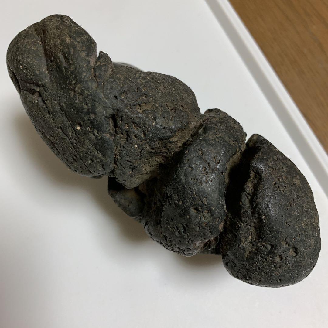 黒石 置物　縁起物