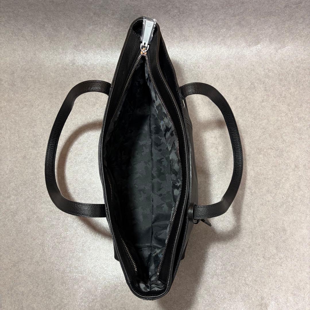 タグ付き⭐︎アニアリ トートバッグ レザー ブラック