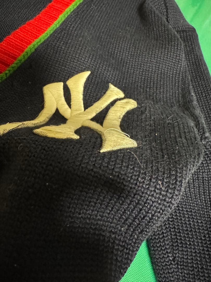 タカ GUCCI ニューヨーク・ヤンキース カーディガン　ガーメント付き