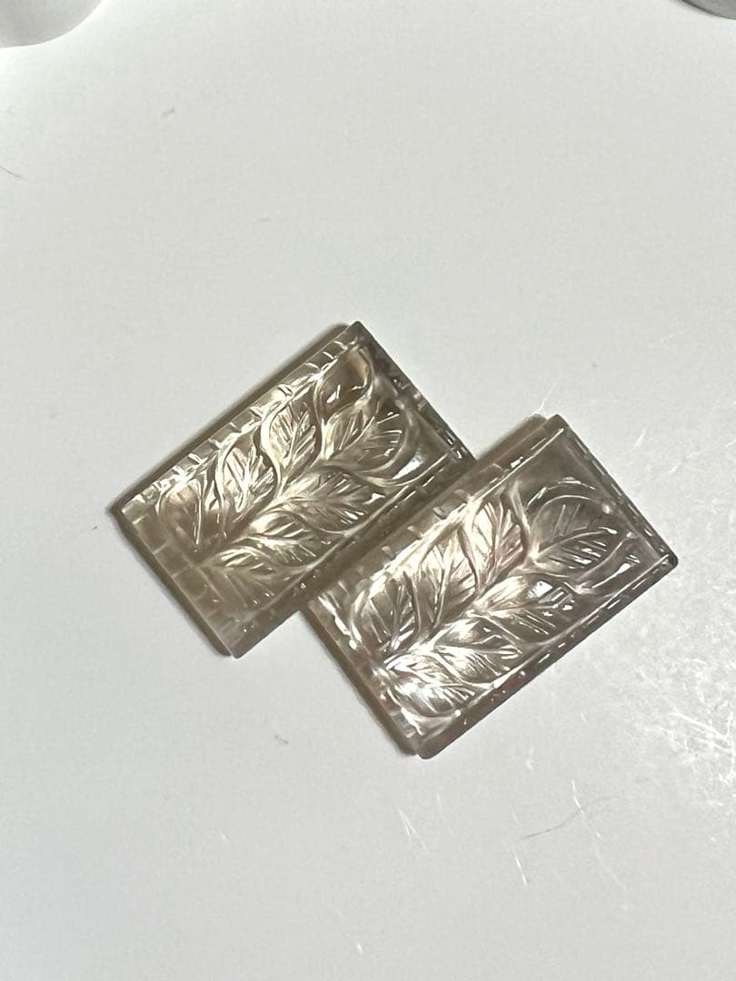 Kaya❤️ヘリコニアリーフ、ムーンカービング　14kgfチャーム