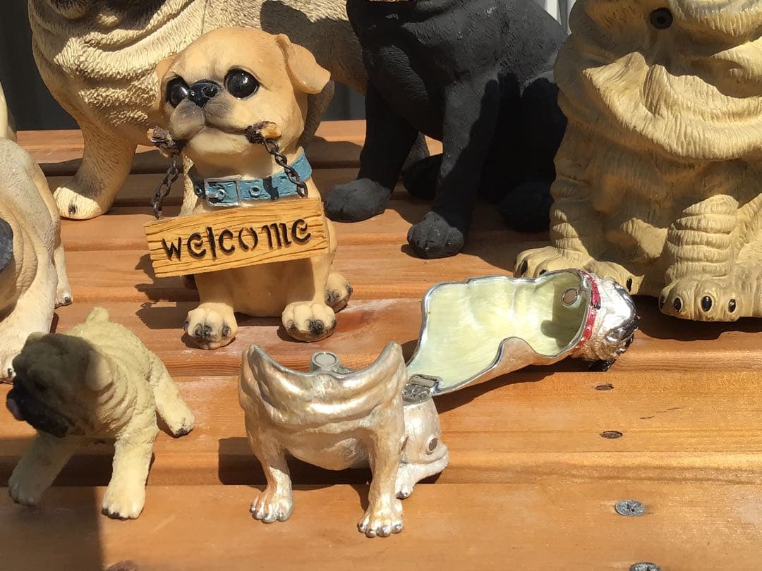 パグ愛好家必見！PUG・置物&ぬいぐるみ・30点以上まとめてセット