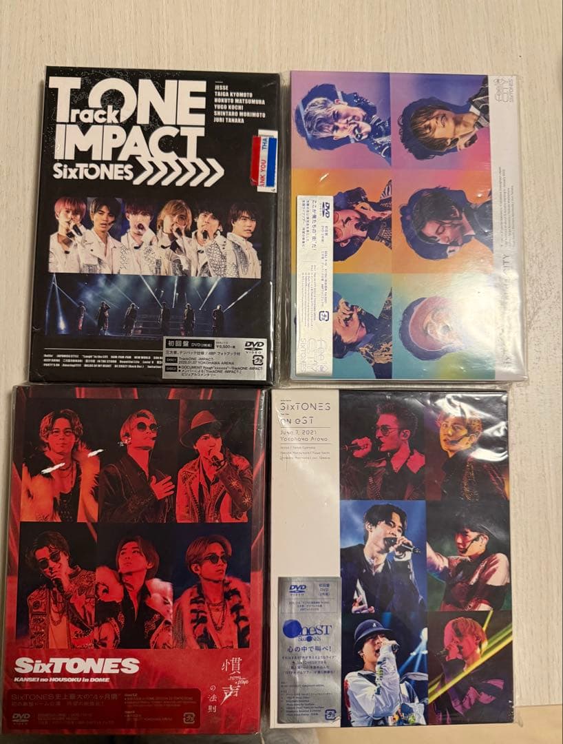 SixTONES ライブDVD