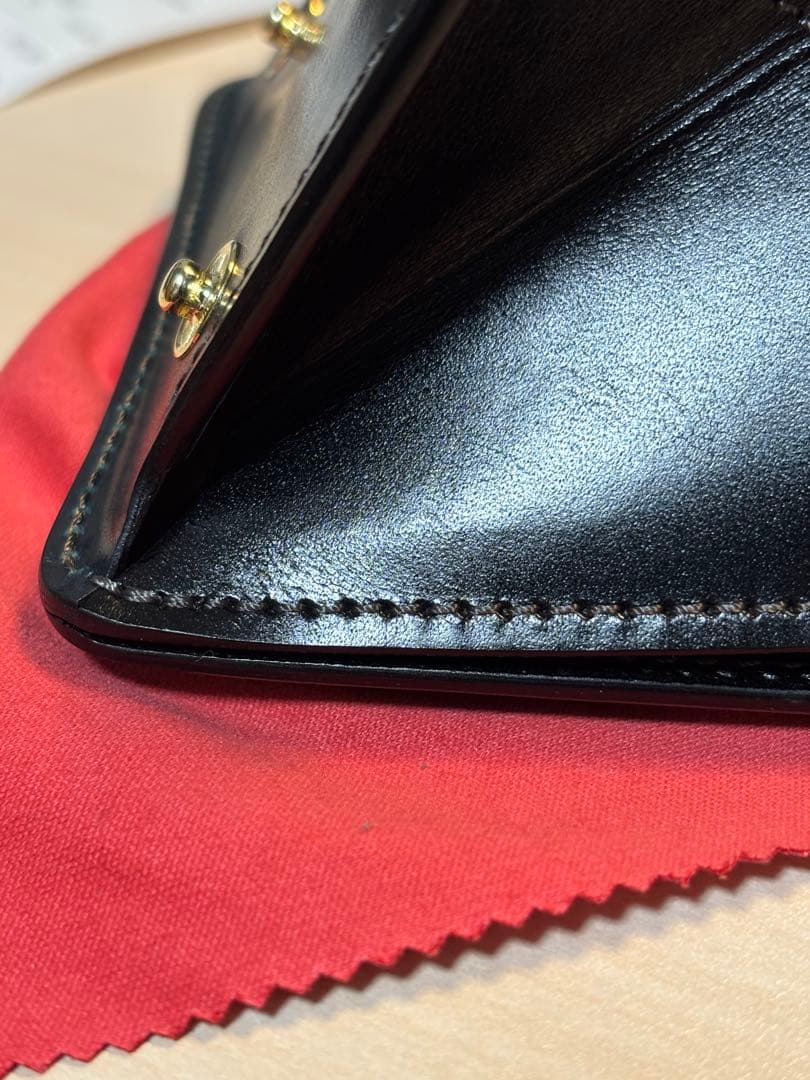 WILDSWANS CASA カーサ コードバン×型押しサドル インテンスブルー