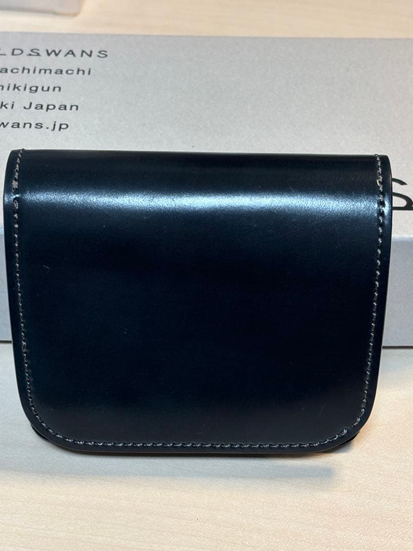 WILDSWANS CASA カーサ コードバン×型押しサドル インテンスブルー