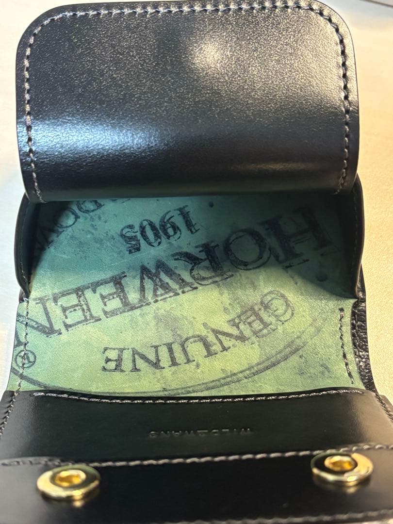 WILDSWANS CASA カーサ コードバン×型押しサドル インテンスブルー