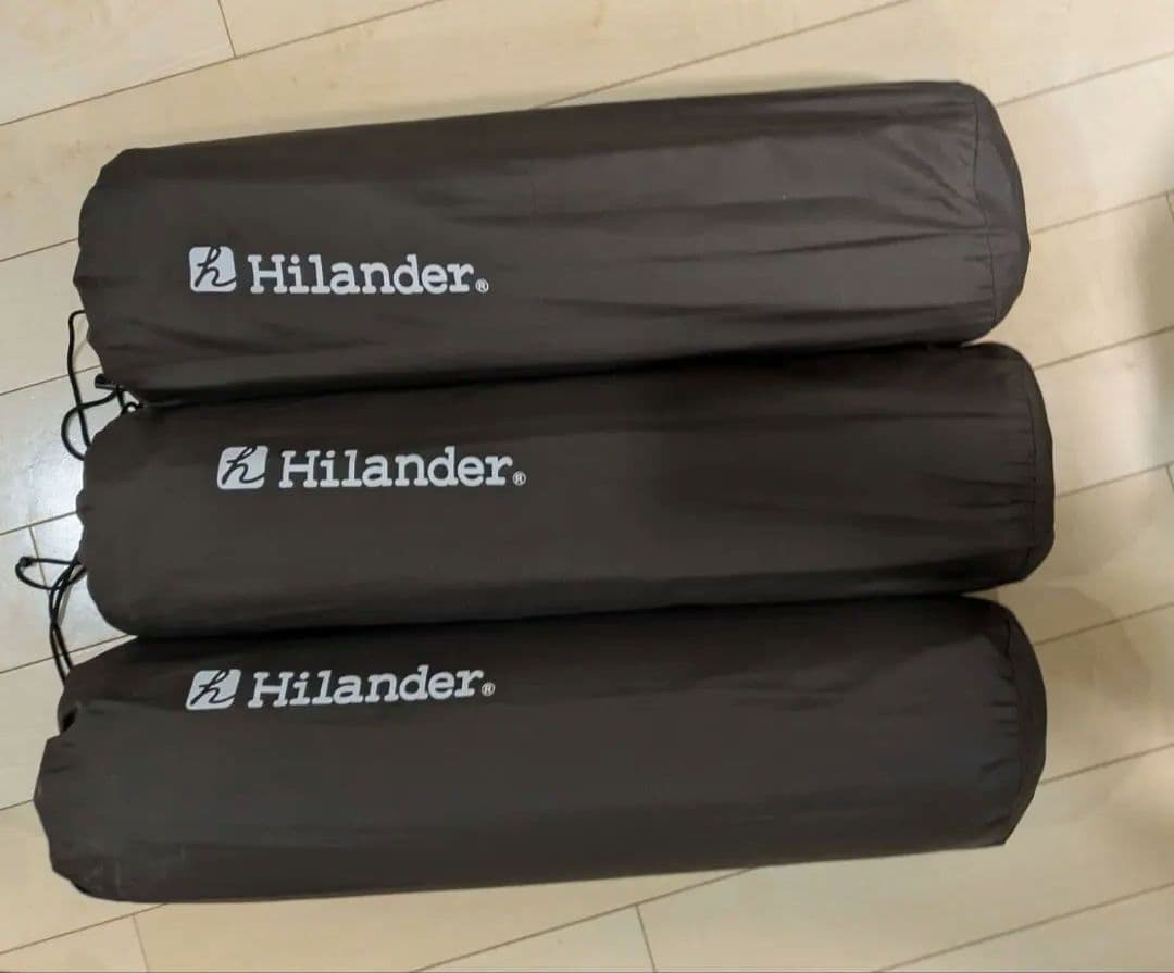 [3個]インフレータマット　ハイランダー　3つセット　アウトドア用マット