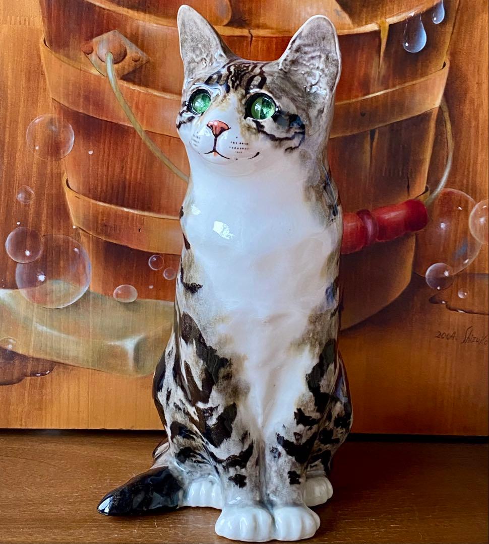 ウィンスタンレイキャット　ケンジントンキャット✨真緑の瞳✨激レア猫✨サイズ7❣️