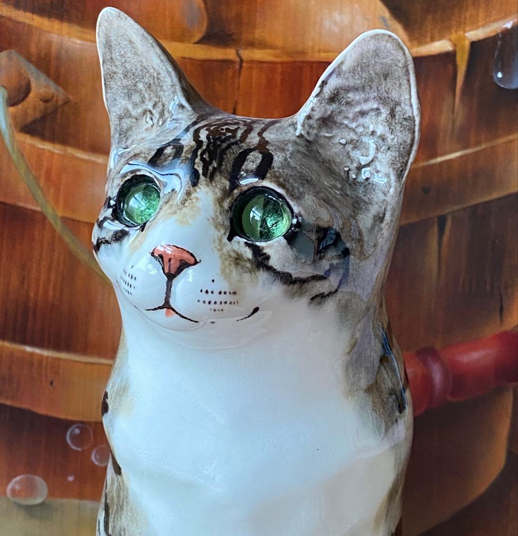 ウィンスタンレイキャット　ケンジントンキャット✨真緑の瞳✨激レア猫✨サイズ7❣️