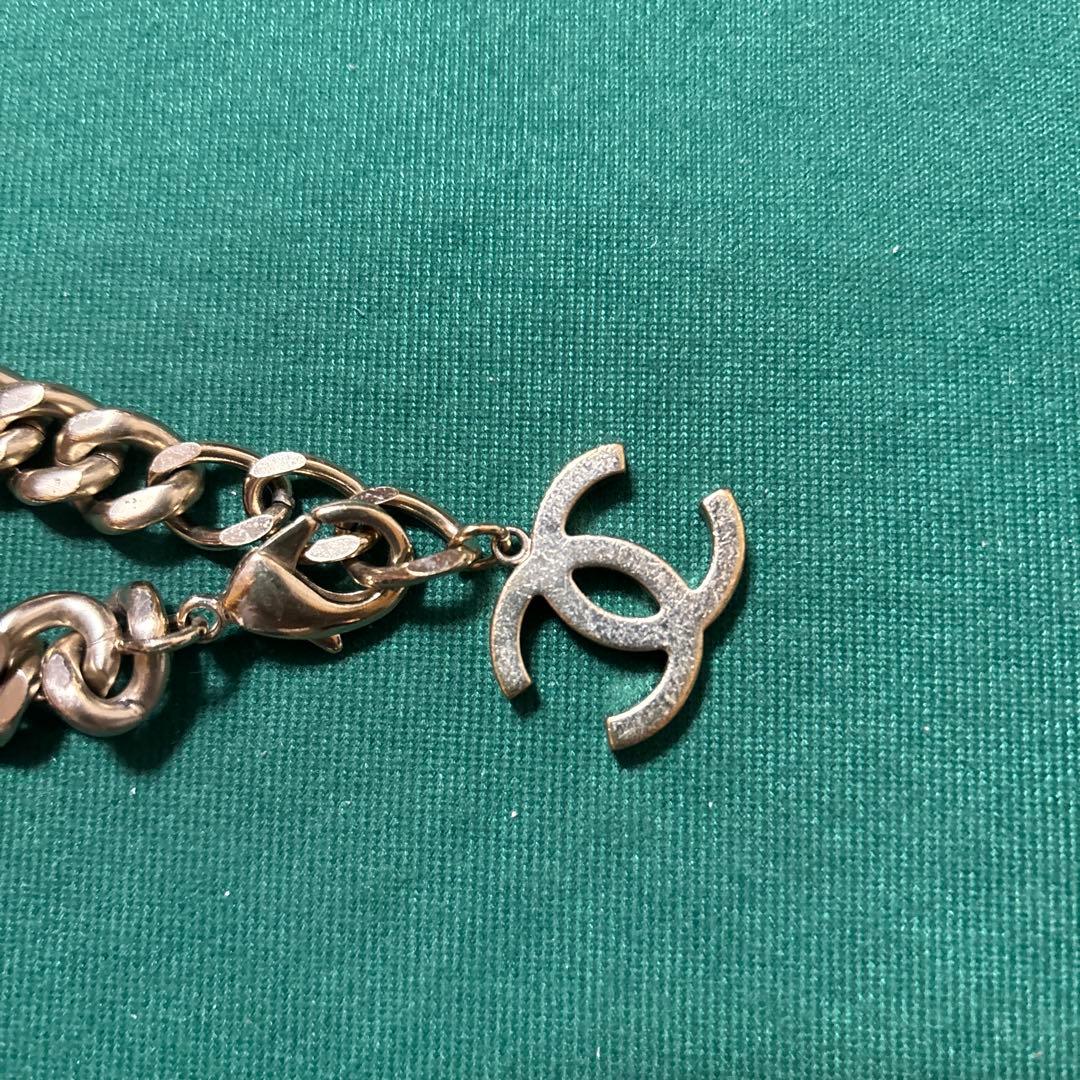CHANEL シャネル ココマーク 喜平ブレスレット チェーン