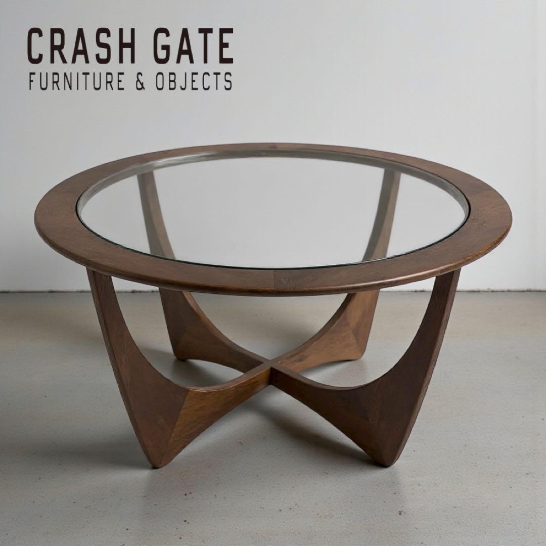 美品 CLASH GATE クラッシュゲート ジース コーヒーテーブル オーク材