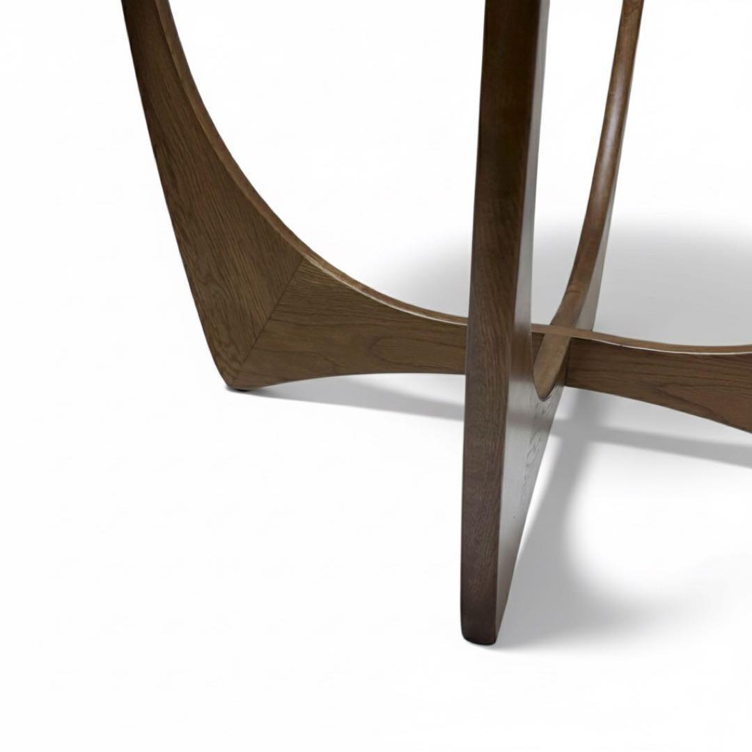 美品 CLASH GATE クラッシュゲート ジース コーヒーテーブル オーク材