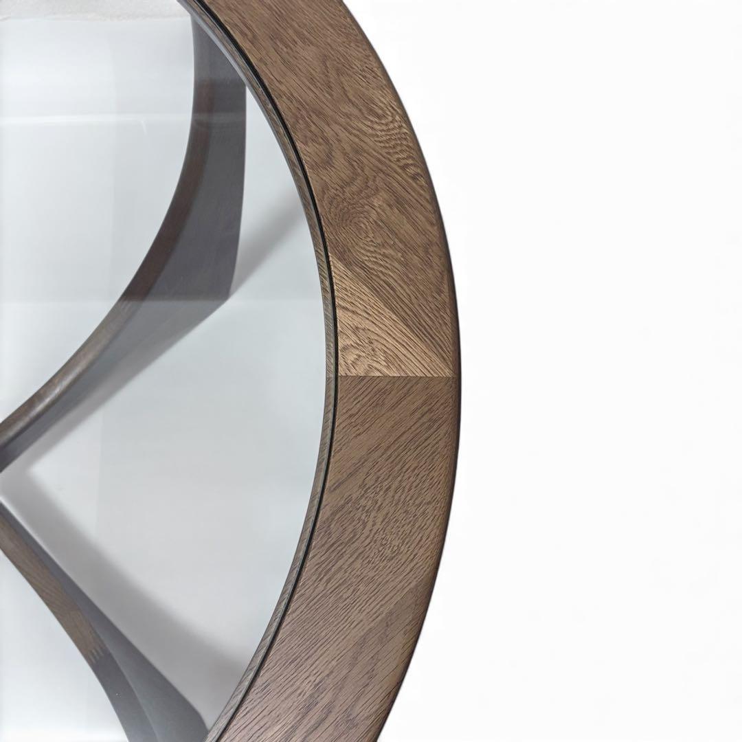 美品 CLASH GATE クラッシュゲート ジース コーヒーテーブル オーク材