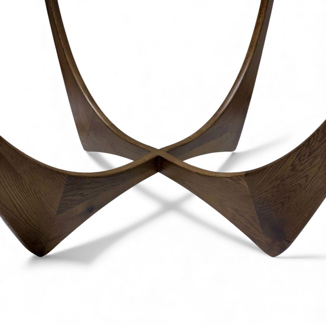 美品 CLASH GATE クラッシュゲート ジース コーヒーテーブル オーク材