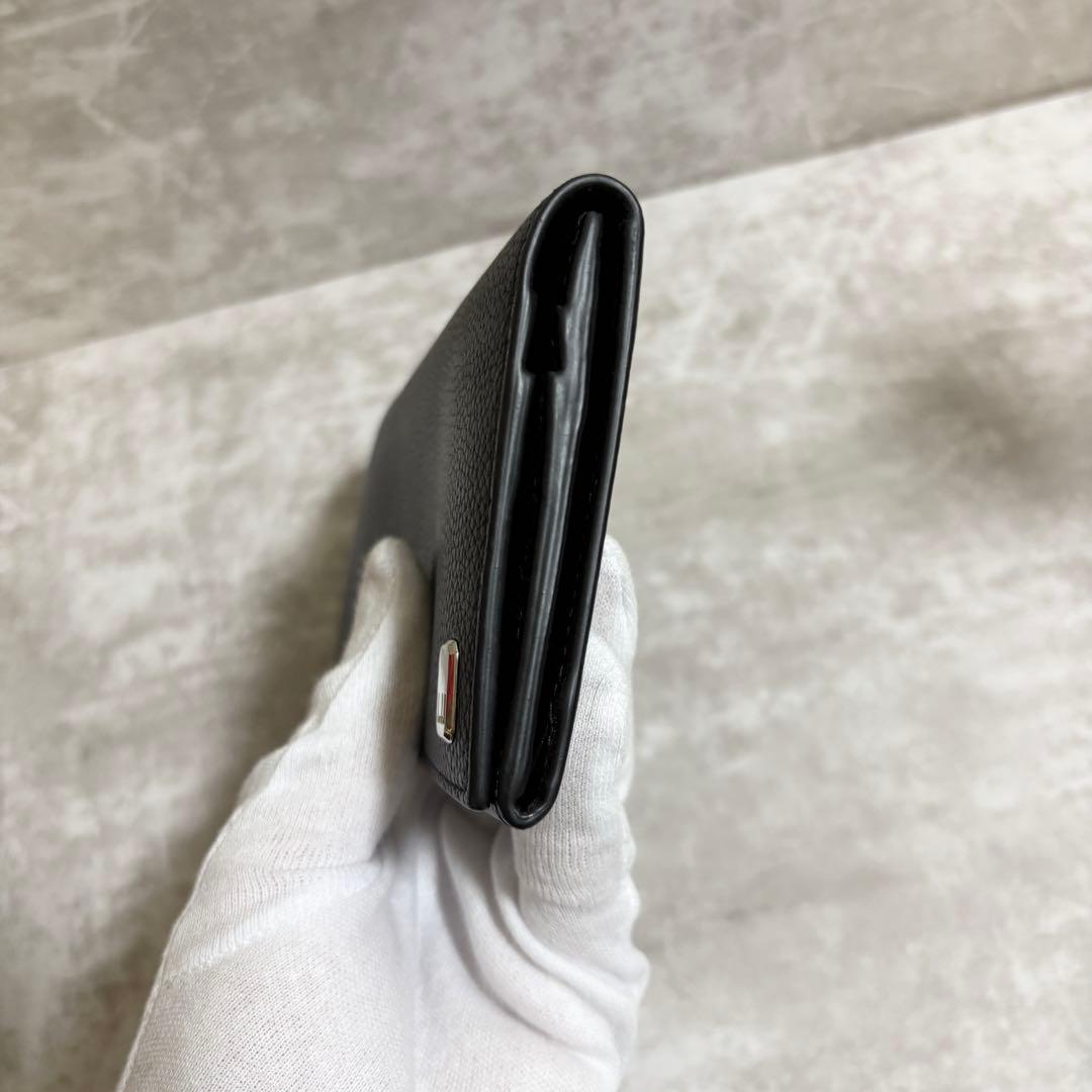 H297 美品✨Dunhill ダンヒル　長財布　レザー　ブラック　箱付き