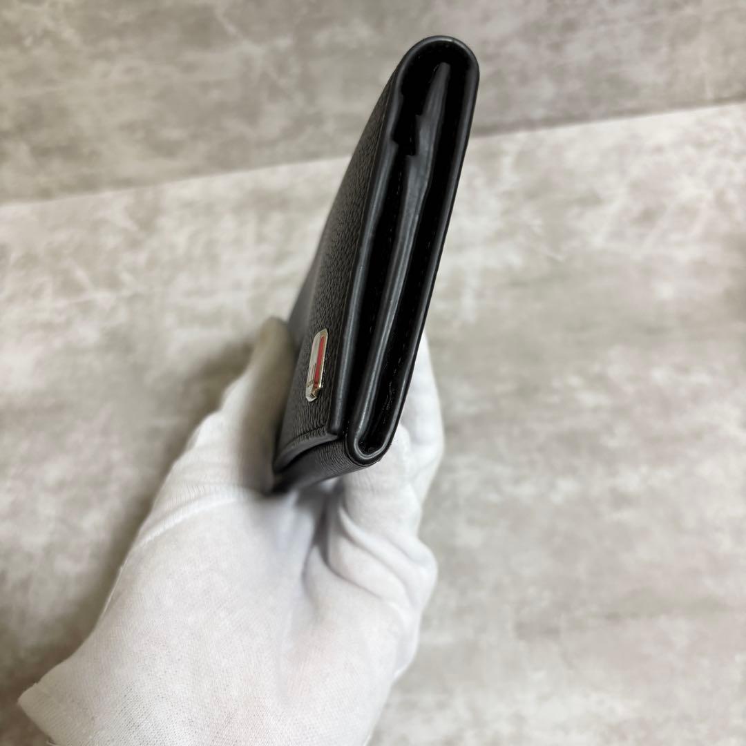 H297 美品✨Dunhill ダンヒル　長財布　レザー　ブラック　箱付き