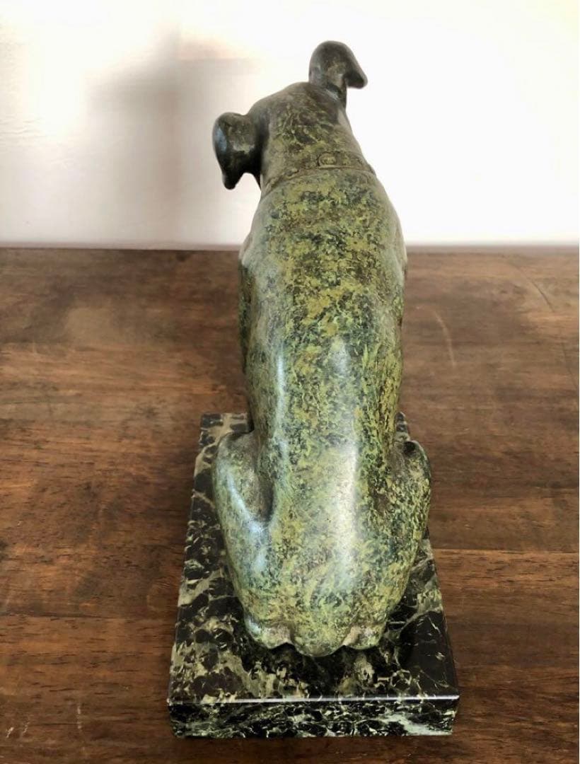 青銅 ビクター 犬の置物 日本ビクター株式会社 ニッパー 犬 VICTOR