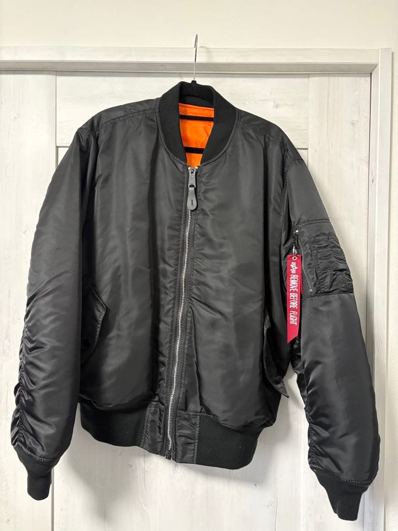 ALPHA社 アルファ MA-1 タイトジャケット フライトジャケット