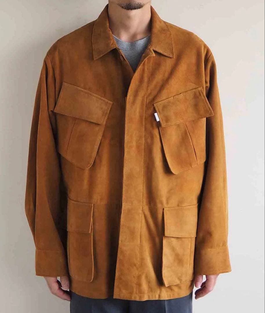 SH エスエイチ FATIGUE SHIRT ファティーグシャツ シープスエード