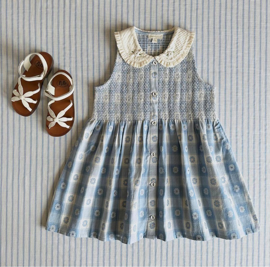 期間限定価格✴︎Bonjour diary 海外セレショ限定ワンピ 2y