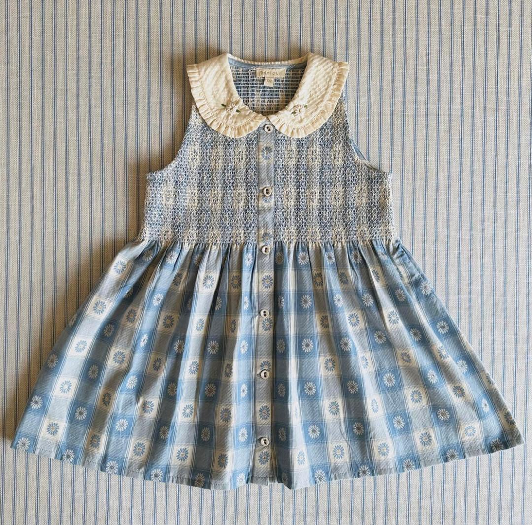 期間限定価格✴︎Bonjour diary 海外セレショ限定ワンピ 2y