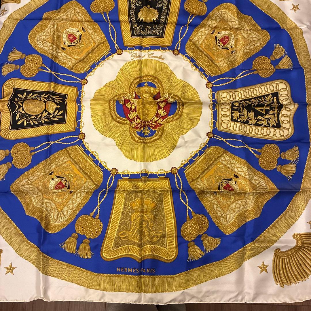 エルメススカーフ　カレ90 サーベル飾袋　タグ付き