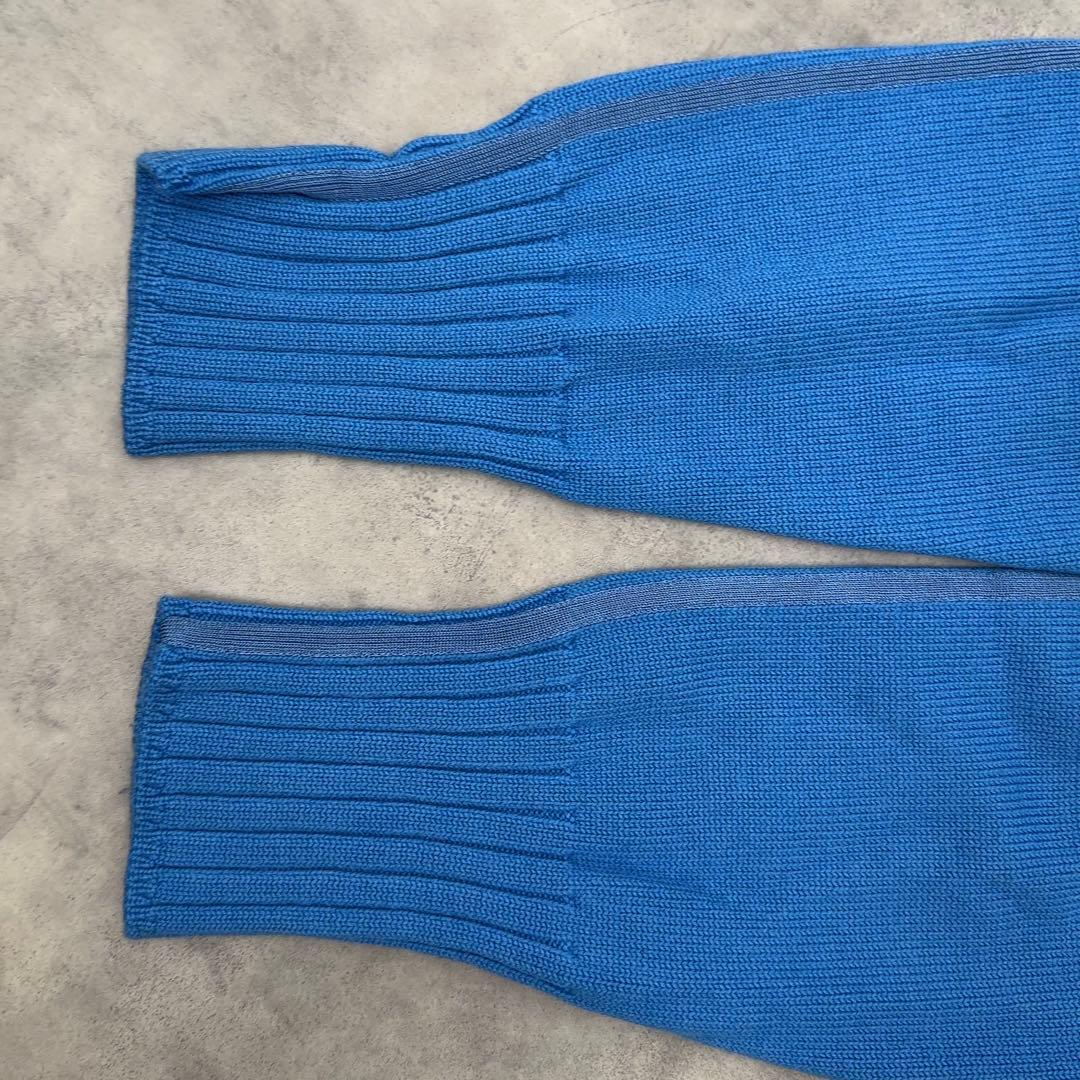 【セオリーリュクス】タートルネックニット 38 きれい色 ブルー 近年モデル