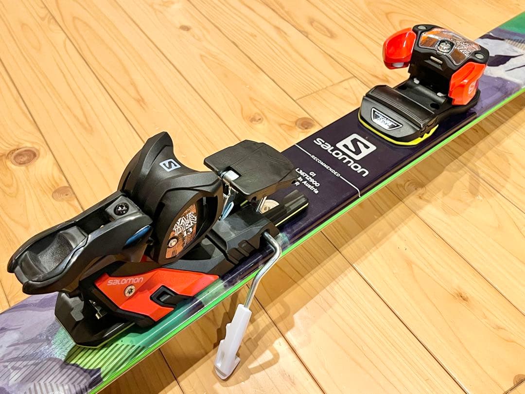 【新品未使用】サロモン Q90 MNC スキー板&ビンディング　2点セット