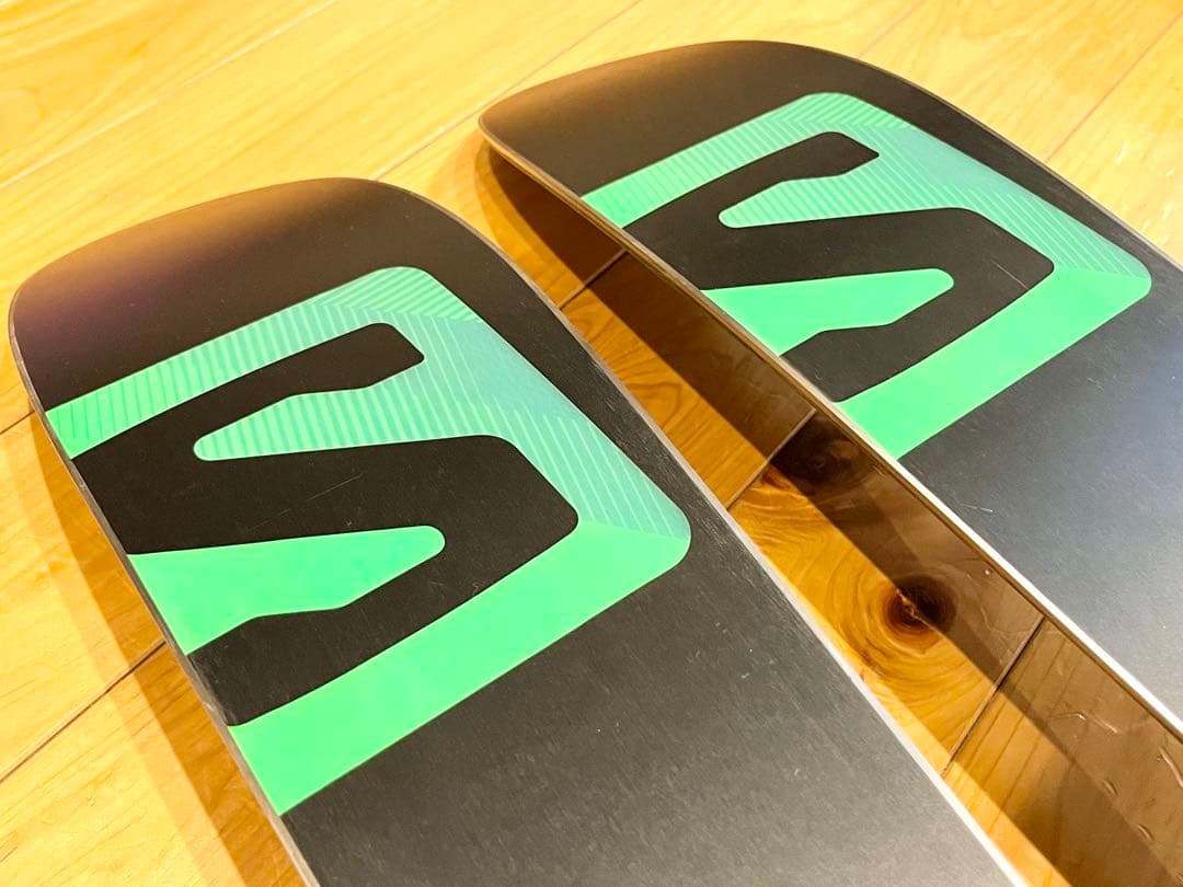 【新品未使用】サロモン Q90 MNC スキー板&ビンディング　2点セット