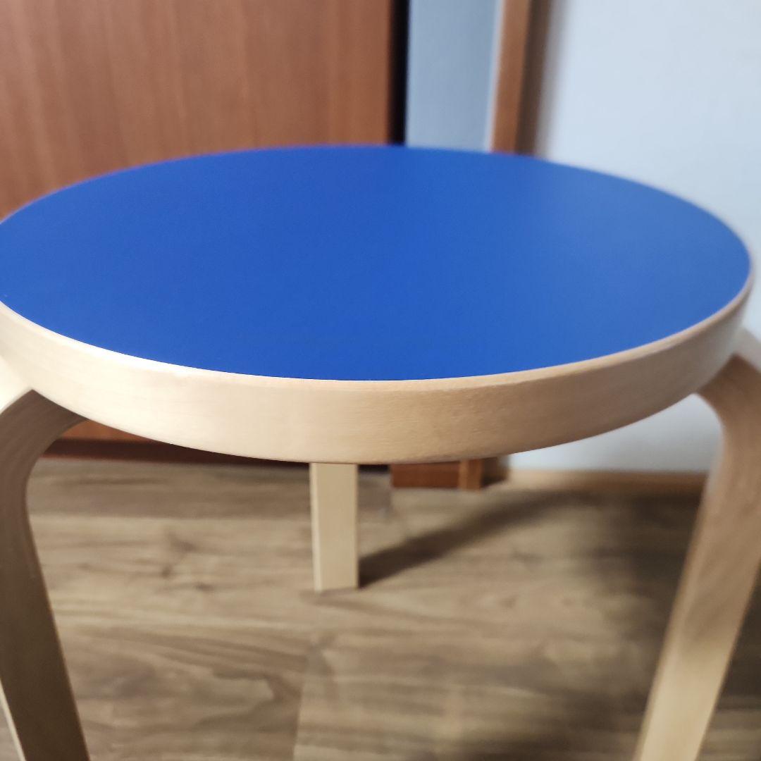 artek アルテック　スツール60 3本脚 リノリウム ミッドナイトブルー