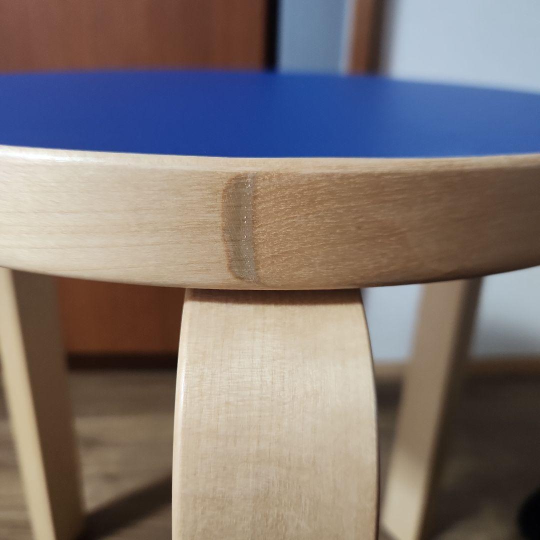 artek アルテック　スツール60 3本脚 リノリウム ミッドナイトブルー