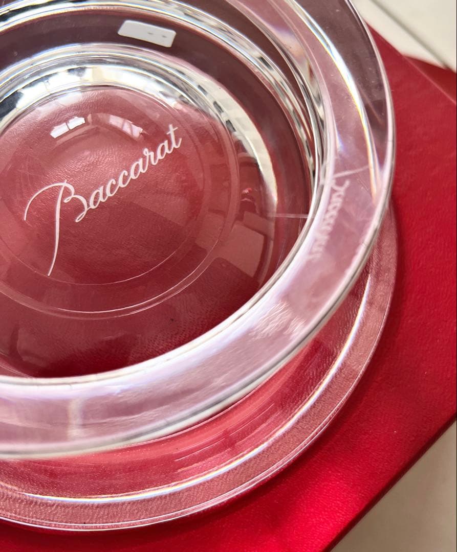 Baccrat バカラ アッシュトレイ ベガ クリスタルガラス 未使用