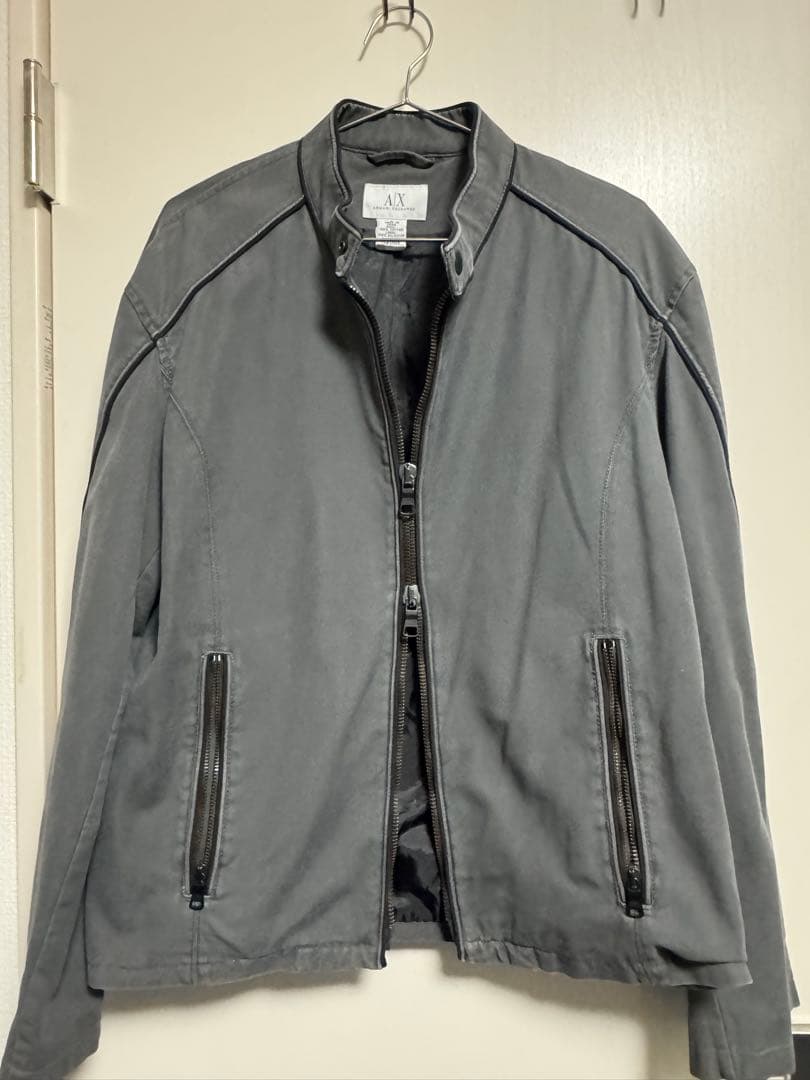 ARMANI EXCHANGE ライダースジャケット archive 00s