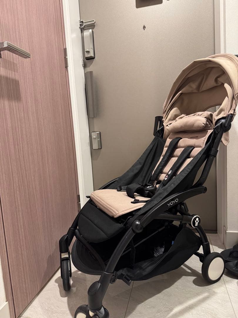 【美品】 STOKKE BABYZEN YOYO3 6+ ベビーカー トープ