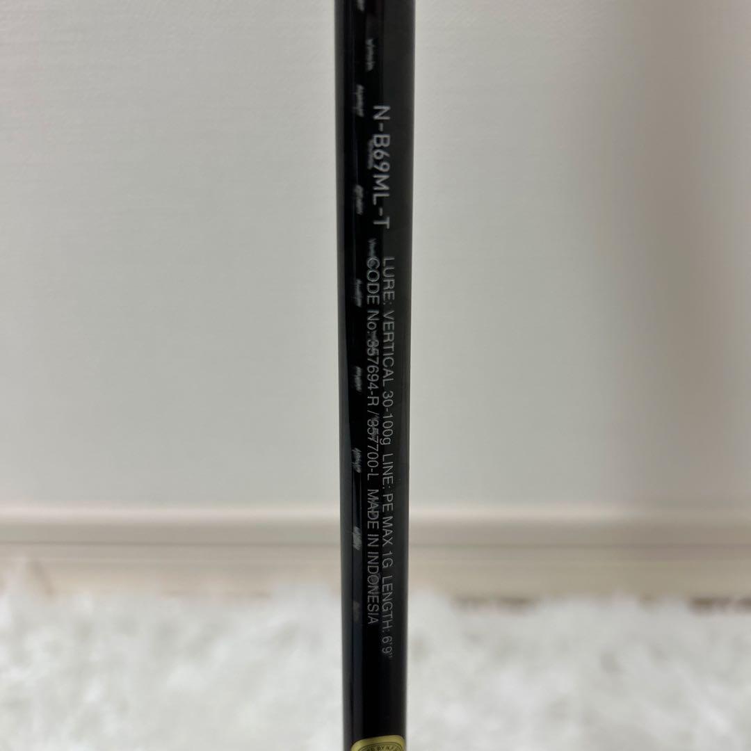 シマノ 24炎月 エクスチューン N-B69ML-T/LEFT 左巻き向き