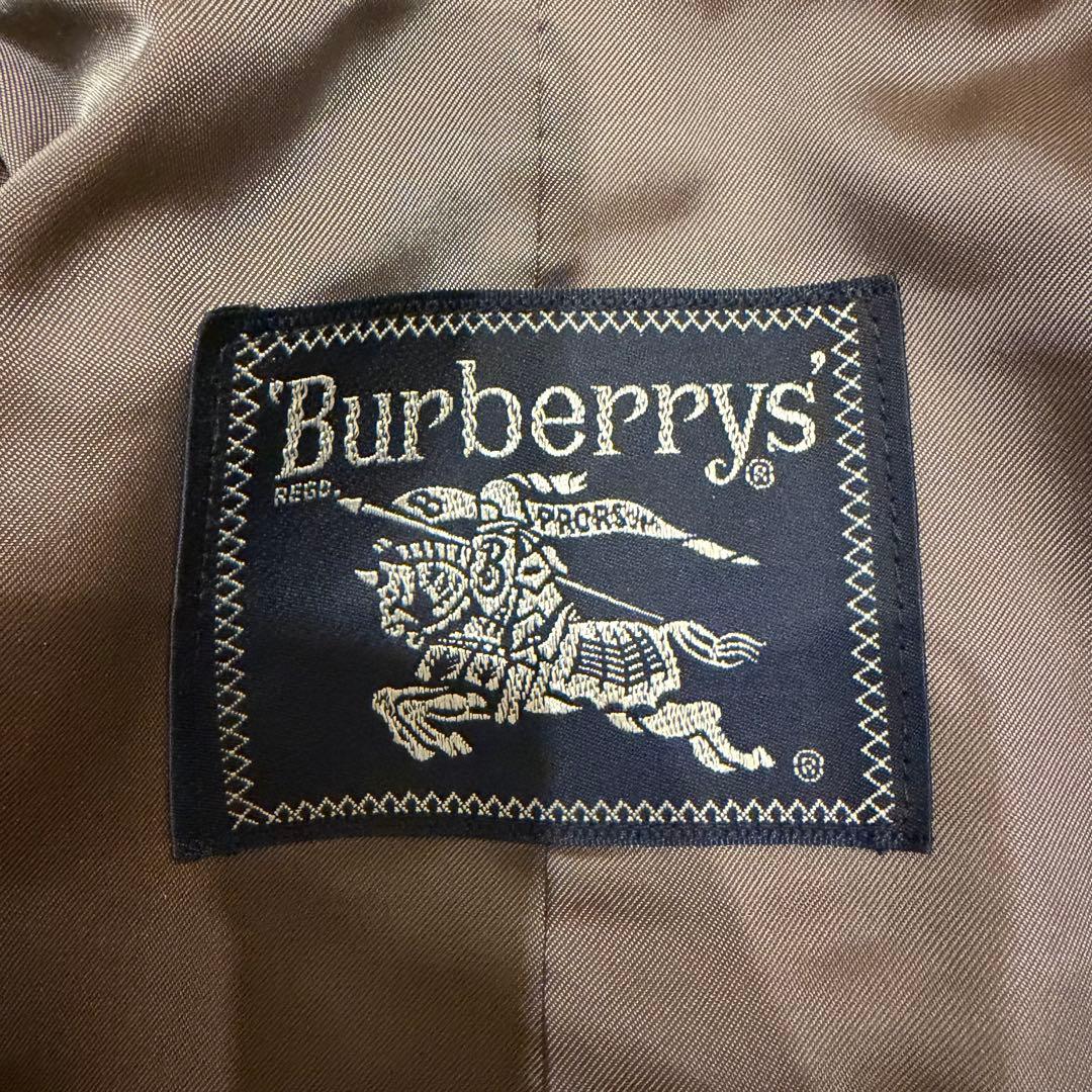 超希少✨️バーバリー カシミヤ ヘリンボーン ステンカラー ロング コート