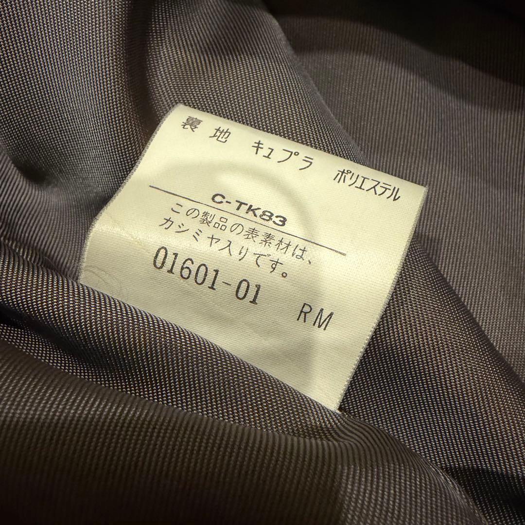 超希少✨️バーバリー カシミヤ ヘリンボーン ステンカラー ロング コート