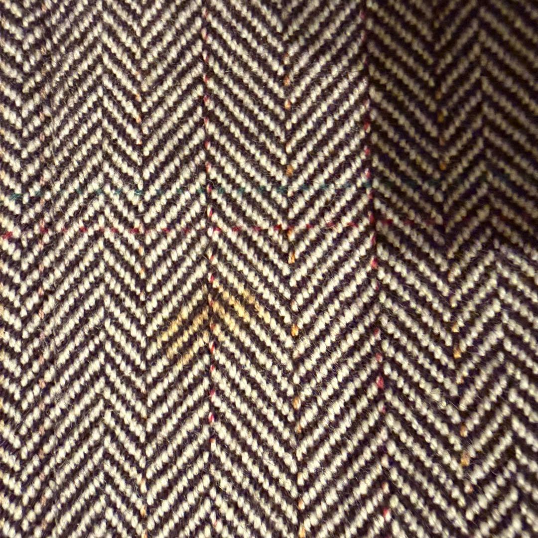 超希少✨️バーバリー カシミヤ ヘリンボーン ステンカラー ロング コート