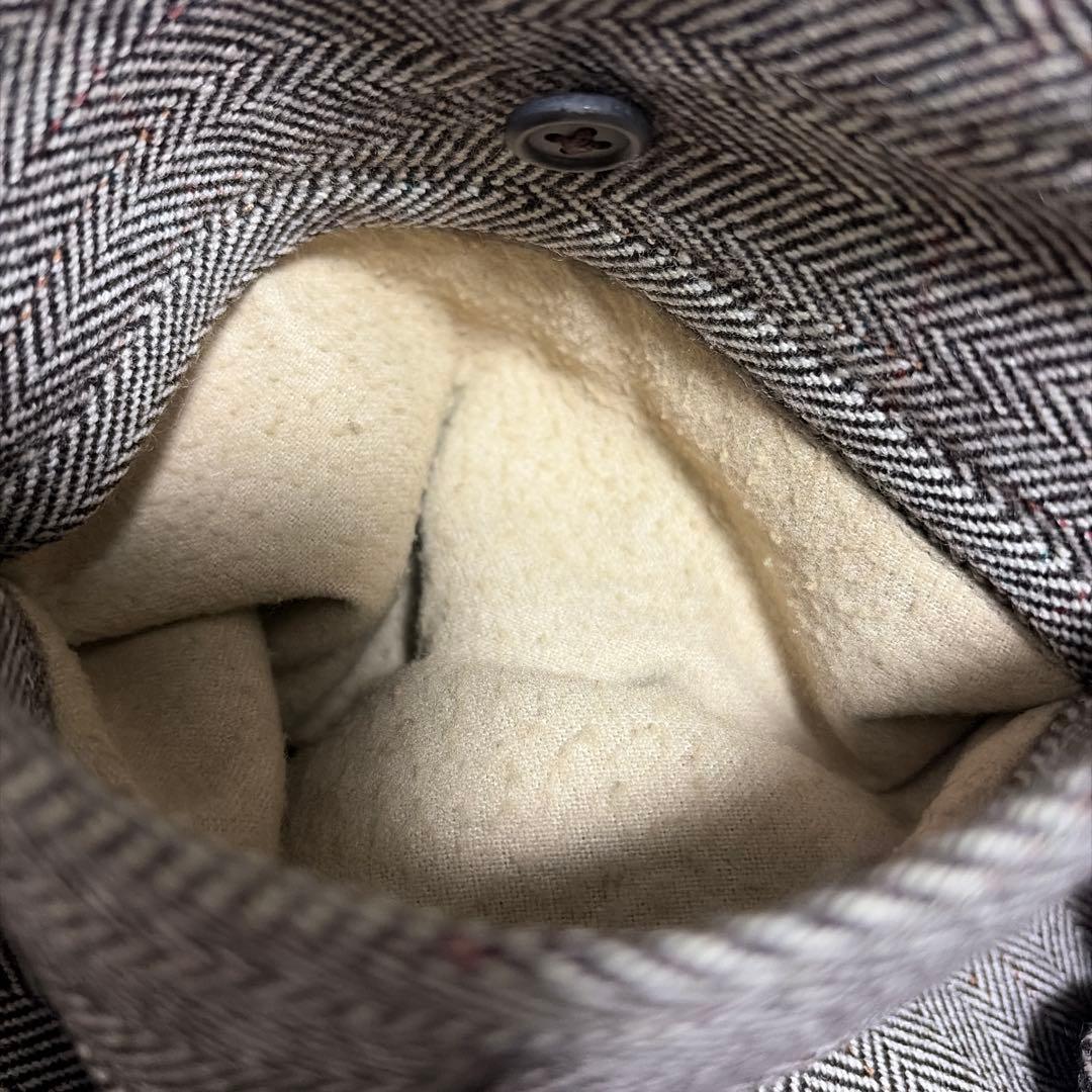 超希少✨️バーバリー カシミヤ ヘリンボーン ステンカラー ロング コート