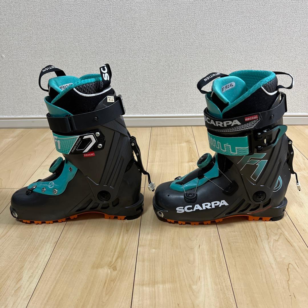 【美品_即日発送】SCARPA スカルパ スキーブーツF1 BOA 23.5cm