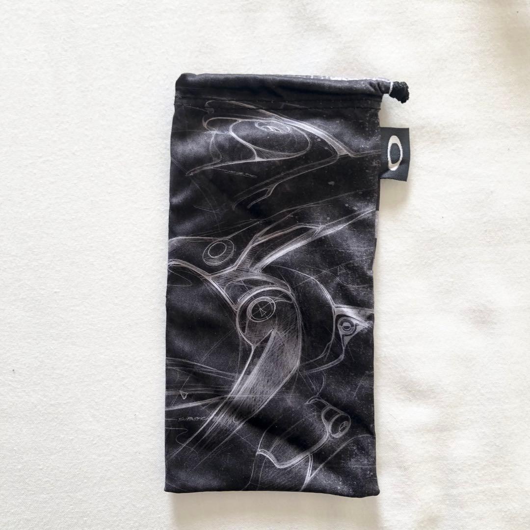 【Oakley】偏光 サングラス ケース付き　替えレンズ　替え鼻パッド　袋　美品