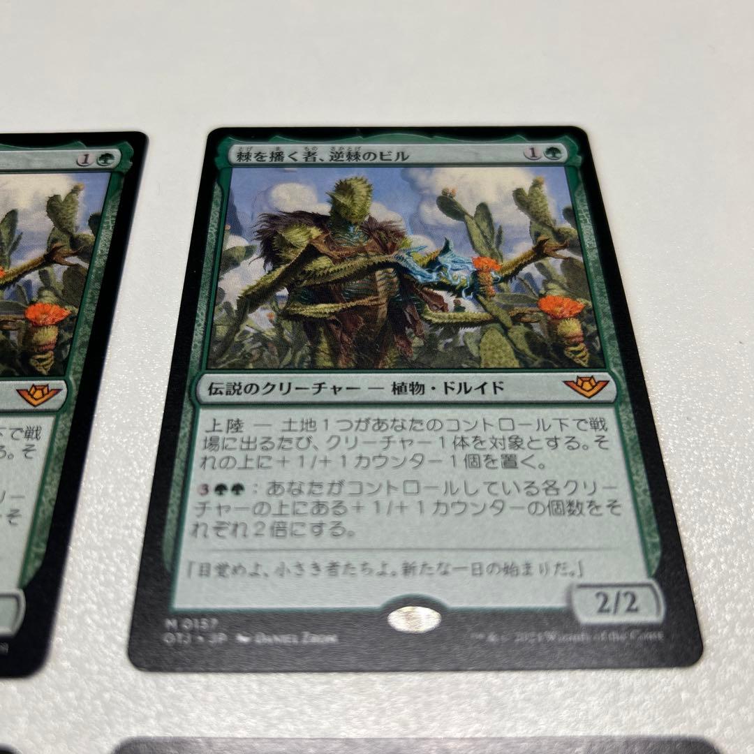 棘を播く者、逆棘のビル 4枚セット